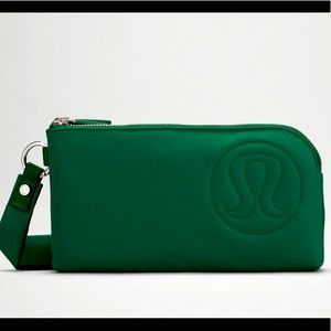 Lululemon now and always puffy pouch